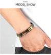 100% Natural Arc Tiger Eye Bracelet For Men Charm Stainless Steel Accessories Bangles 2021 Women Bracelet Fashion Jewelry Gifts