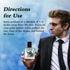 CUPID 60ML Blue Glass Bottle Men's 2 in 1 Cologne Luxurious Scent for the Modern Gentleman pheromones perfumes for men